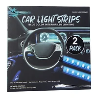 car interior light strips 2-pack