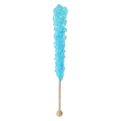 cotton candy rock candy on a stick