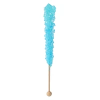 cotton candy rock candy on a stick