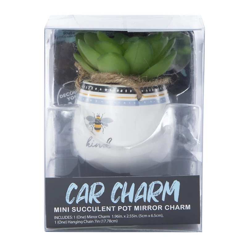 rearview mirror car charm