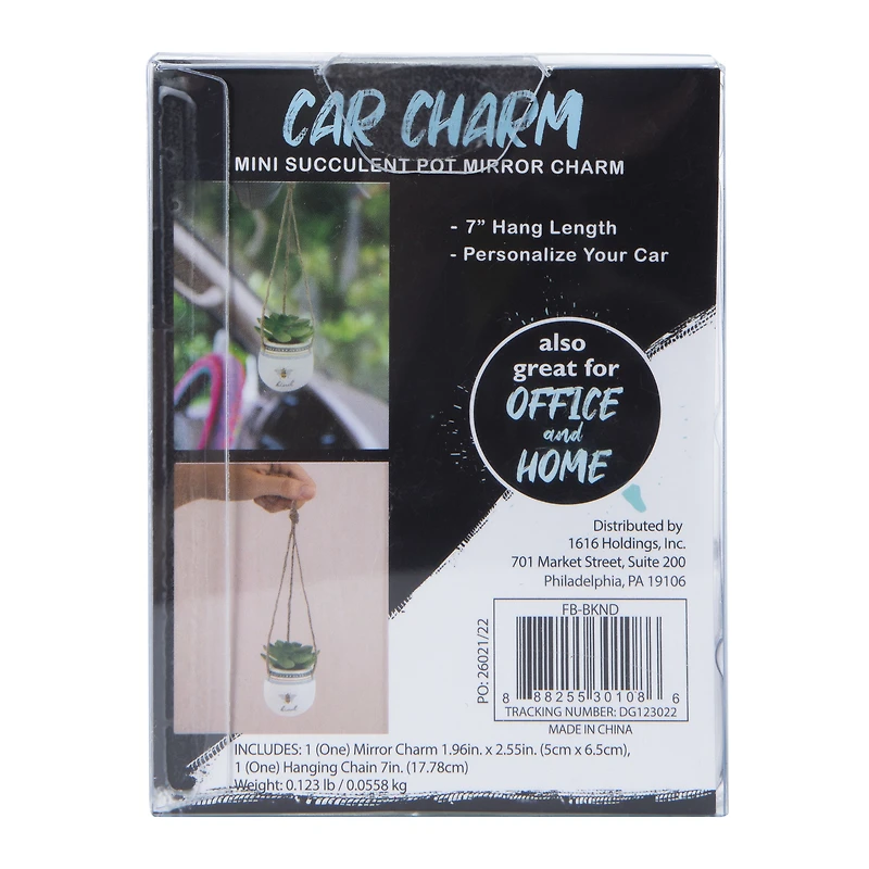 rearview mirror car charm