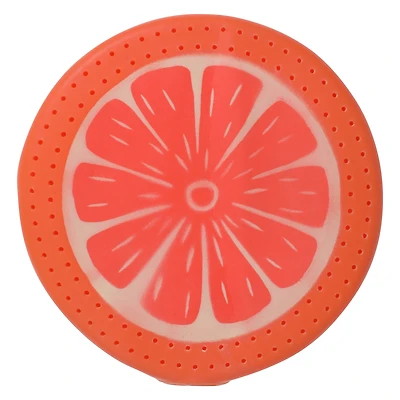 fruit shaped drencher disc water toy 5.5in