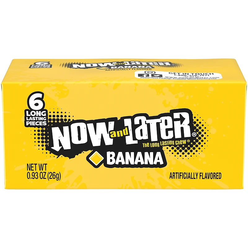 now and later® banana 6-piece