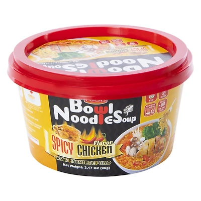 pocas® spicy chicken bowl noodle soup 3.17oz