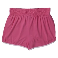 pink 'malibu' graphic dolphin shorts