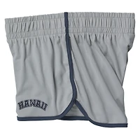 gray 'hawaii' graphic dolphin shorts