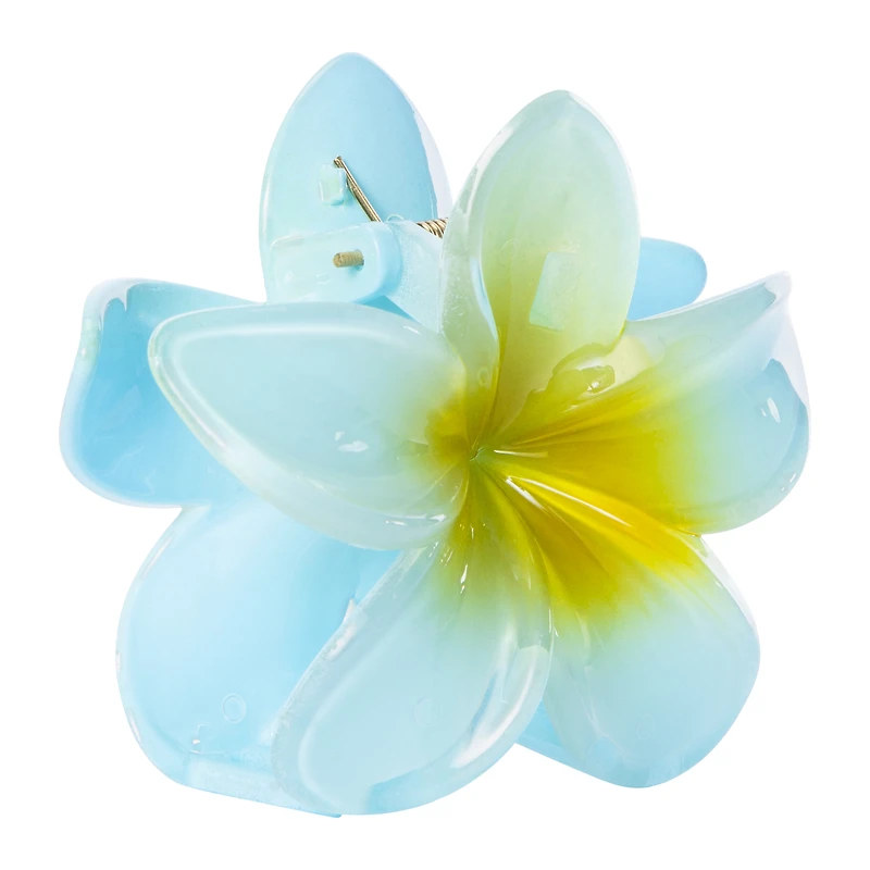 hawaiian flower claw clip