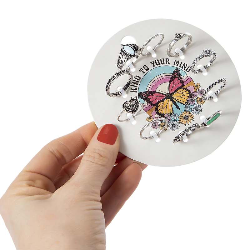 Be Kind To Your Mind Ring Set 10-Pack