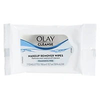 olay® cleanse makeup remover wipes
