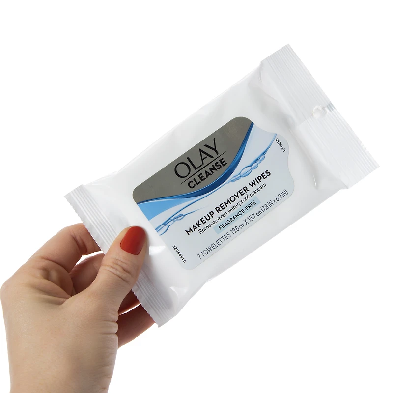 olay® cleanse makeup remover wipes