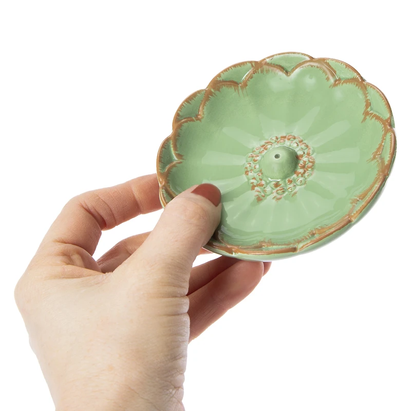 flower incense holder