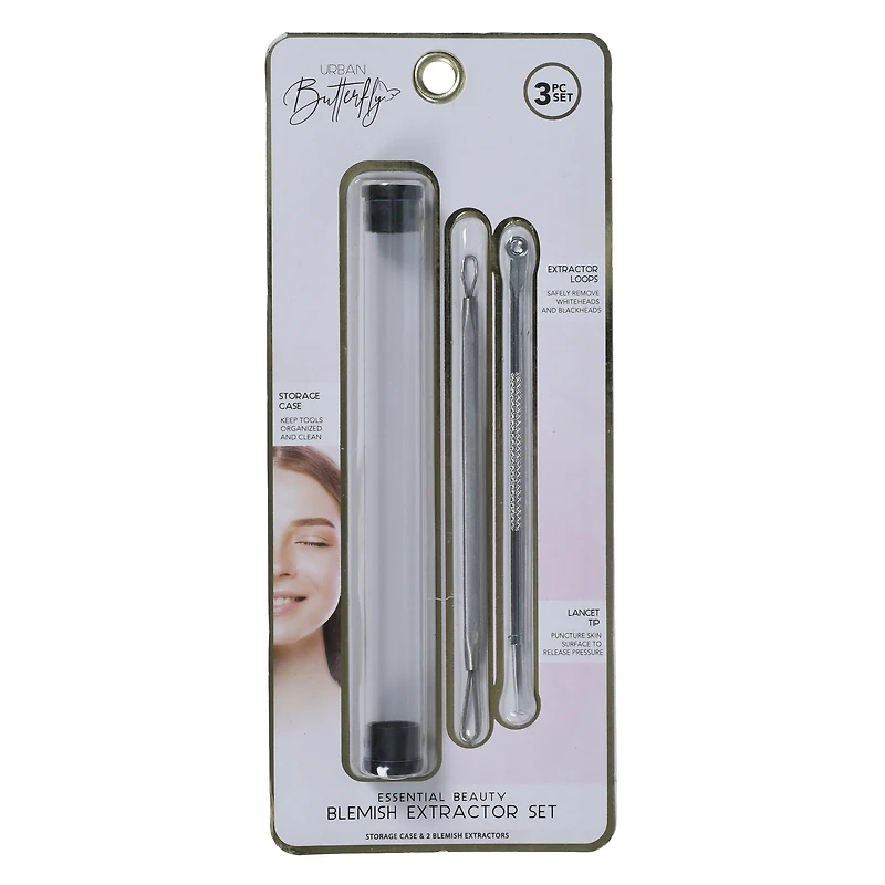 urban butterfly blemish extractor set 3-piece
