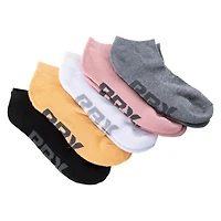 Ladies Rbx® No-Show Socks 5-Pack