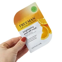 freeman® brightening peel-off mask with vitamin C 0.33oz
