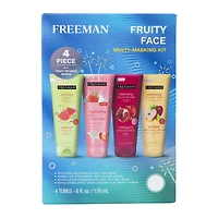 freeman® fruity face multi-masking kit 6 fl.oz 4-count