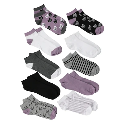 ladies quarter socks 10-pack