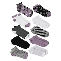 ladies quarter socks 10-pack