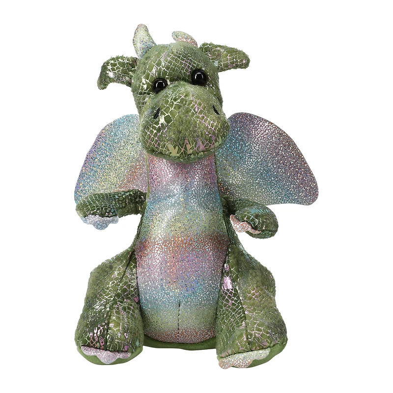 sparkly dragon stuffed animal
