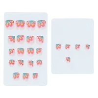 pretty woman kids press on faux nails 24-piece set