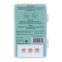 pretty woman kids press on faux nails 24-piece set