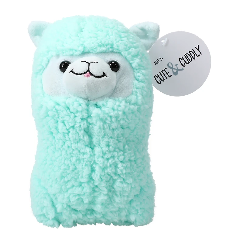 standing llama plush stuffed animal 9in