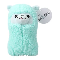 standing llama plush stuffed animal 9in