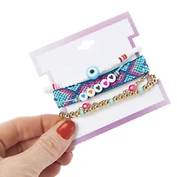 Bracelet Set 5-Piece - Evil Eye