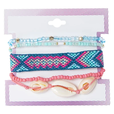 Bracelet Set 5-Piece - Shells