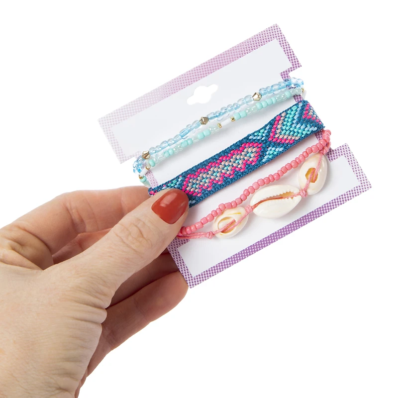 Bracelet Set 5-Piece - Shells