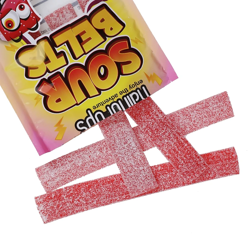 raindrops® sour belts strawberry gummy candy 3.52oz