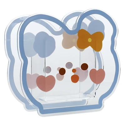 clear pen holder for desk