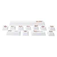 flytech™ kawaii keycaps set 12-piece