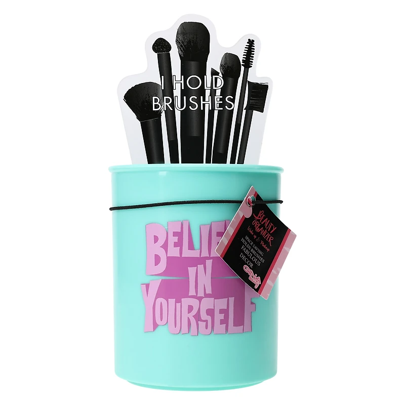 makeup brush holder cup