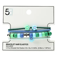 bracelet hair elastics 4-count