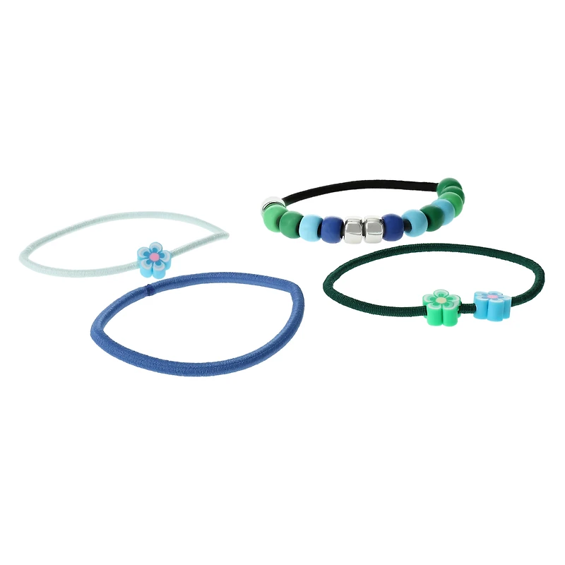 bracelet hair elastics 4-count