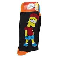 the simpsons™ mens crew socks 2-pack