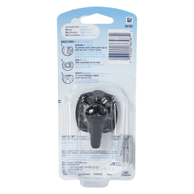 febreze® auto original with gain™ scent vent clip