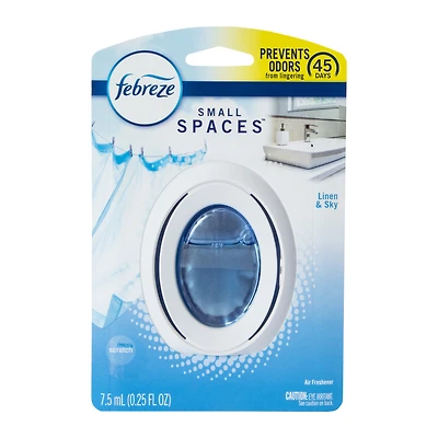 febreze small spaces linen & sky air freshener 0.25 fl.oz