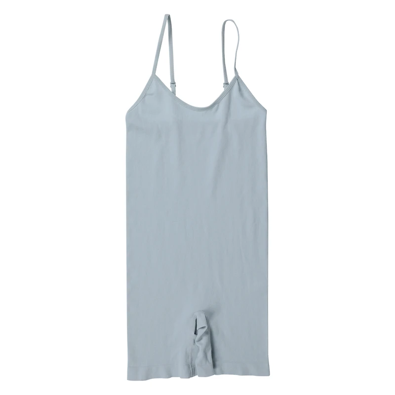 juniors gray seamless romper