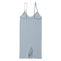 juniors gray seamless romper