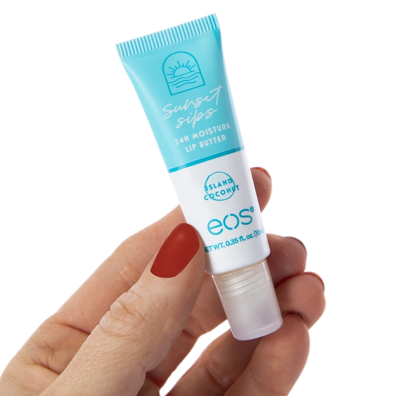 eos® island coconut 24h moisture lip butter