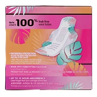 always® teen™ radiant with flex foam™ size 1 regular pads 14-count