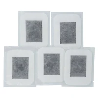 charcoal-infused detoxifying foot pads, 5 pairs | Five Belpw
