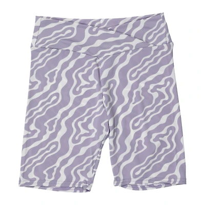 purple waves crossover bike shorts