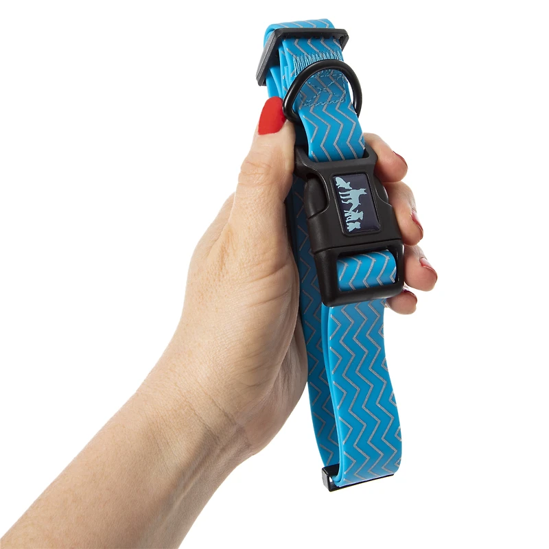reflective waterproof dog collar