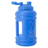 Gym Growler Flip-Cap Print Jumbo Water Bottle 73oz