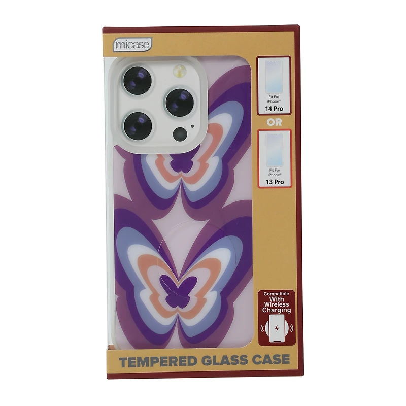 iPhone 14 Pro®/13 Pro® tempered glass phone case