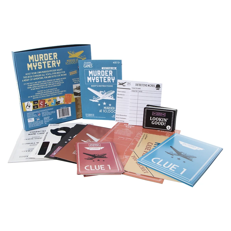 host your own murder mystery game