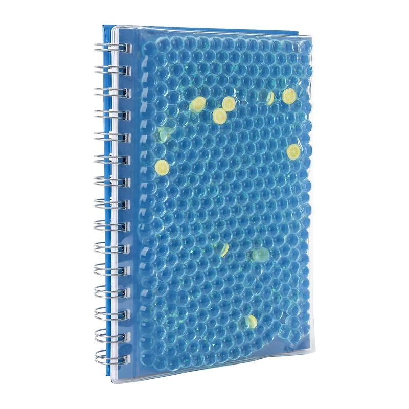 fruit & water bead squishy sensory journal 6in x 8in