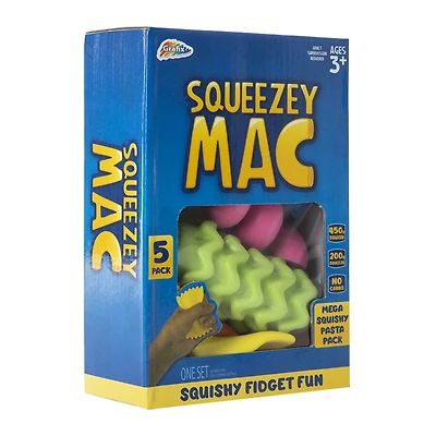 Squeezy Mac Squish Fidget 5-Piece Set